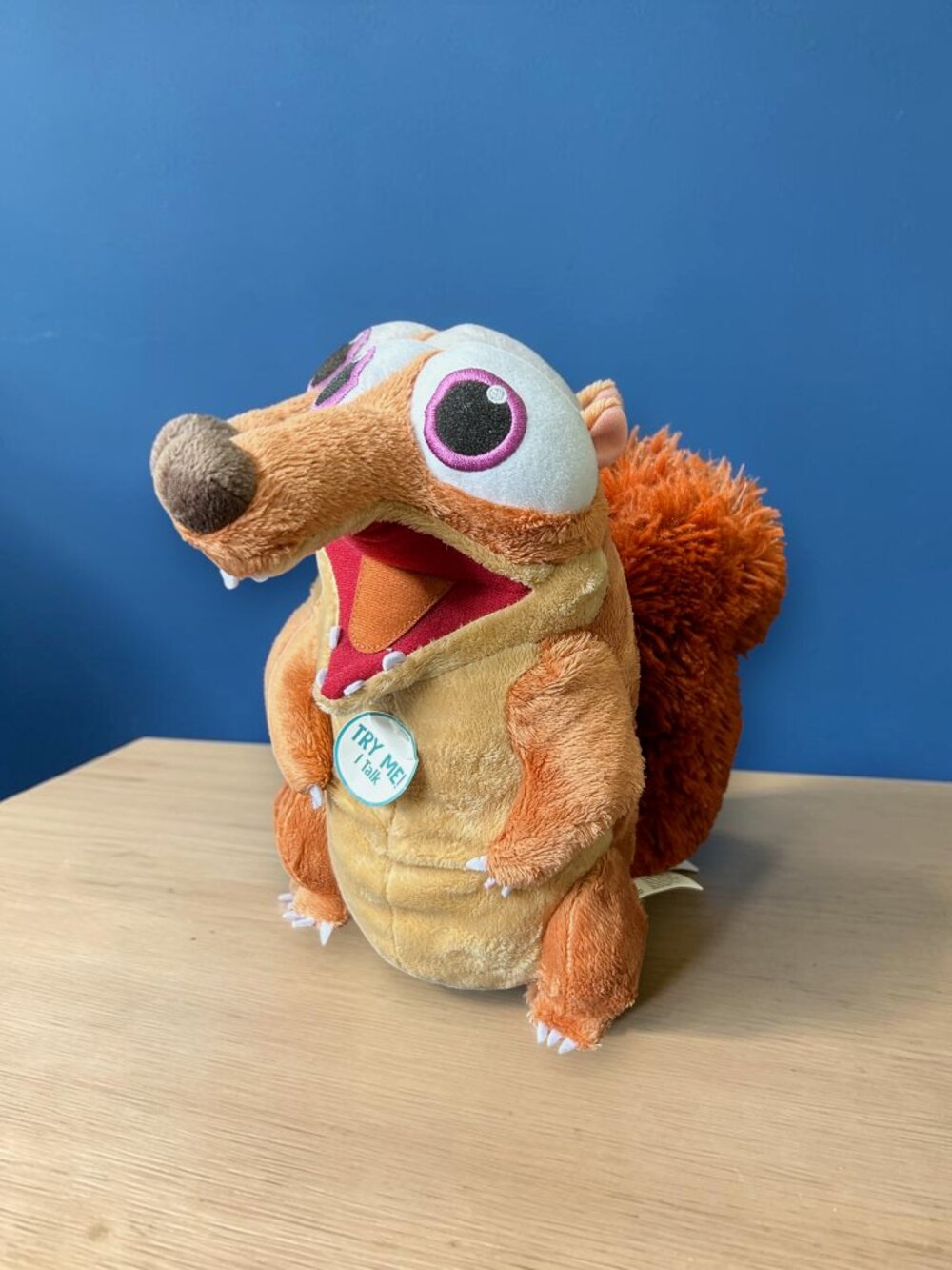 (Video) Just Play Disney Ice Age Taking Baby Scrat Squirrel Soft Plush 10.5"